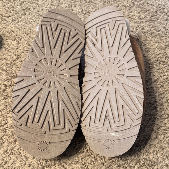 UGG Chestnut Suede Slip-On Shoes - Picture 2 of 3